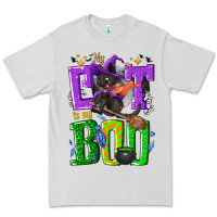 Dove Grey My cat is my boo Halloween Premium Tee - NancyCooperArtShop