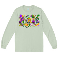 Matcha Nurse Mardi Gras Long Sleeve Tee - FaDigitalArtStudio
