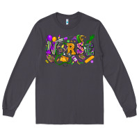 Smoke Nurse Mardi Gras Long Sleeve Tee - FaDigitalArtStudio
