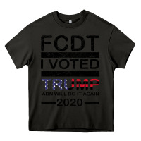 Asphalt hell yeah i voted trump and will do it again 2020 Heavy Core Tee - Bettercallsaul