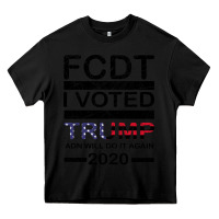 Black hell yeah i voted trump and will do it again 2020 Heavy Core Tee - Bettercallsaul