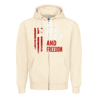 Sandshell God Guns Whiskey Freedom - Pro Gun American Flag Guns Arts Characters Zipper Hoodie - maiPhamDesign