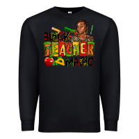 Black black teacher  magic Premium Sweatshirt - AdoDesignShop