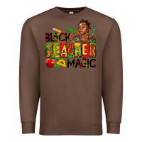 Chestnut black teacher  magic Premium Sweatshirt - AdoDesignShop