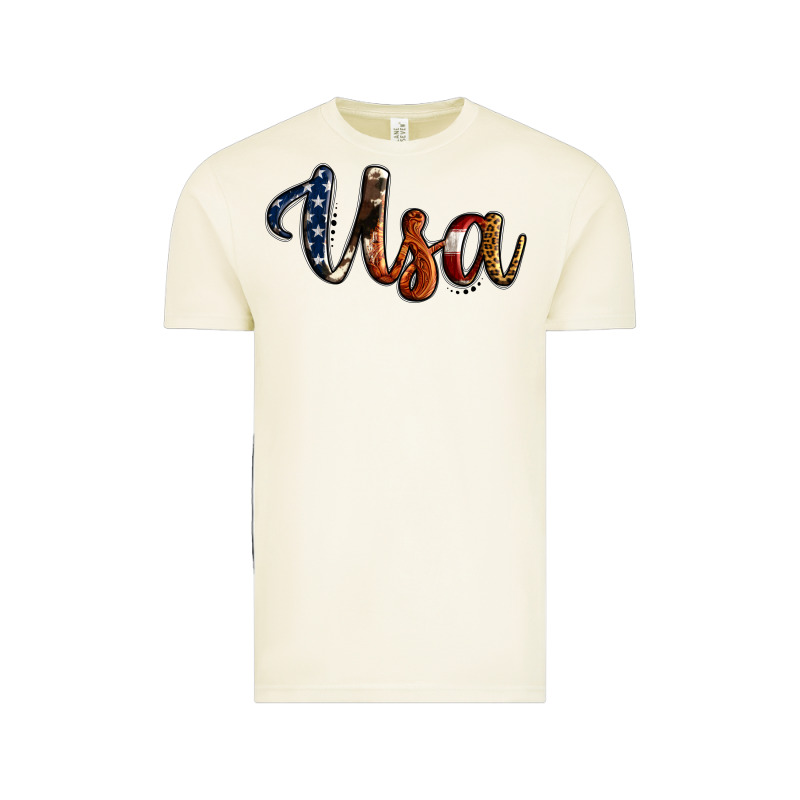 Usa Calligraphy Vintage Tee by Jasminsmagicworld | Teevron