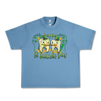 Pebble Blue Happy St. Patrick's Day Tooth Dentist Urban Heavy Tee - CowGirlArtShop