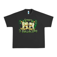 Pigment Black Happy St. Patrick's Day Tooth Dentist Urban Heavy Tee - CowGirlArtShop