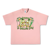 Salmon Happy St. Patrick's Day Tooth Dentist Urban Heavy Tee - CowGirlArtShop