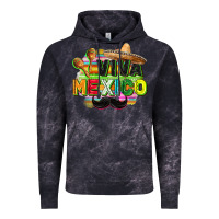 Cloud Black Viva Mexico Vintage Hoodie - FaDigitalArtStudio