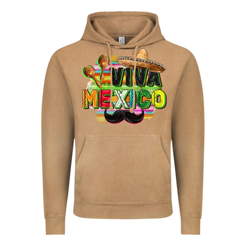 Viva Mexico Vintage Hoodie by FaDigitalArtStudio | Teevron