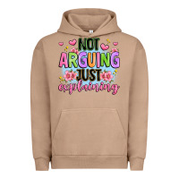 Pigment Burro not arguing just explaining Urban Hoodie - JahusDesignShop