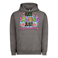 Pigment Tornado not arguing just explaining Urban Hoodie - JahusDesignShop