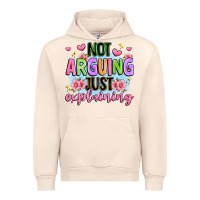 Sandshell not arguing just explaining Urban Hoodie - JahusDesignShop