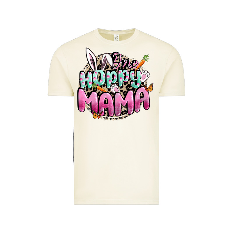 One Hoppy Mama Easter Day Vintage Tee by CowGirlArtShop | Teevron