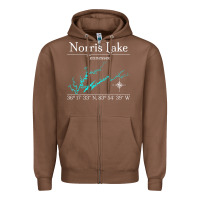 Chestnut Norris Lake, Tennessee Characters Video game Zipper Hoodie - maiPhamDesign