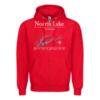 Norris Lake, Tennessee Characters Video Game Zipper Hoodie | Teevron