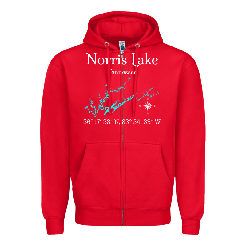 Norris Lake, Tennessee Characters Video Game Zipper Hoodie by maiPhamDesign | Teevron
