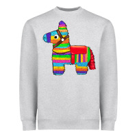 Heather Grey pinata Heavyweight Sweatshirt - Artiststas