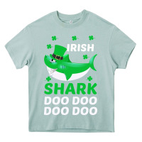 Arona Irish Shark Doo Doo Doo Saint Patricks Day Heavy Core Tee - Bettercallsaul