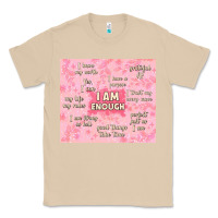 Mushroom i am enough with glitter Classic Tee - TumblerDesignByShophia