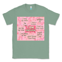Sage i am enough with glitter Classic Tee - TumblerDesignByShophia