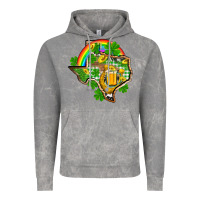 Cloud Rock Texas St. Patrick's Day Vintage Hoodie - OliviaCreatesArt