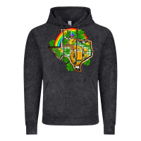 Vintage Black Texas St. Patrick's Day Vintage Hoodie - OliviaCreatesArt