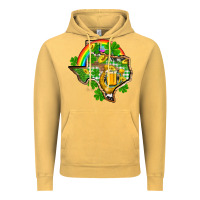 Vintage Mustard Texas St. Patrick's Day Vintage Hoodie - OliviaCreatesArt