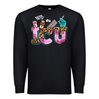 Black icu Premium Sweatshirt - AdoDesignShop