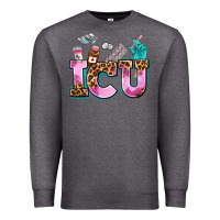 Charcoal Heather icu Premium Sweatshirt - AdoDesignShop