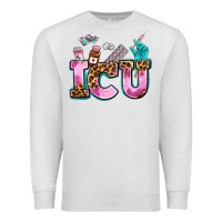Oatmeal Heather icu Premium Sweatshirt - AdoDesignShop