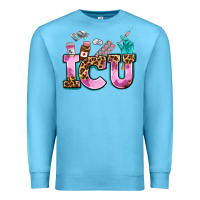Ocean Blue icu Premium Sweatshirt - AdoDesignShop