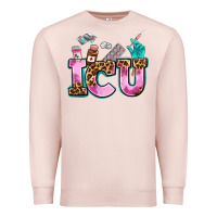 Pale Pink icu Premium Sweatshirt - AdoDesignShop