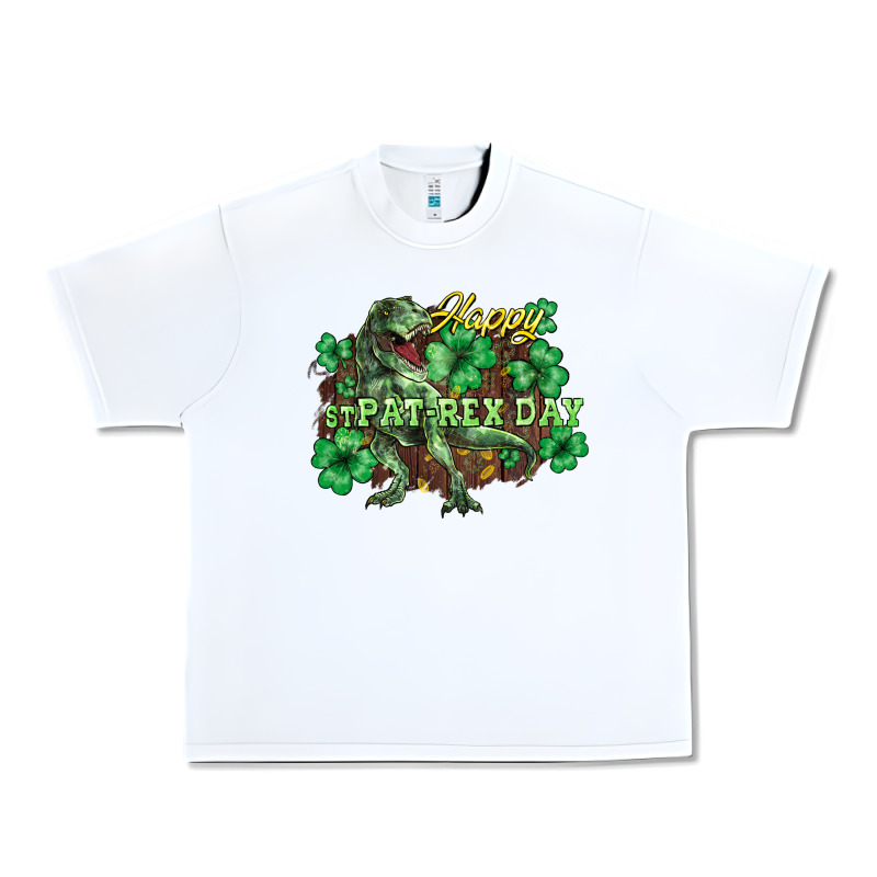 Happy St. Patrick's Day T-rex Urban Heavy Tee by HowdyJamesFarm | Teevron