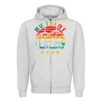 Dove Grey rv pilot camping funny vintage motorhome travel vacation t shirt Zipper Hoodie - maiPhamDesign