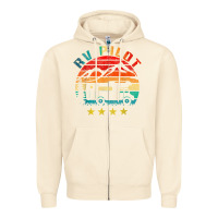 Sandshell rv pilot camping funny vintage motorhome travel vacation t shirt Zipper Hoodie - maiPhamDesign