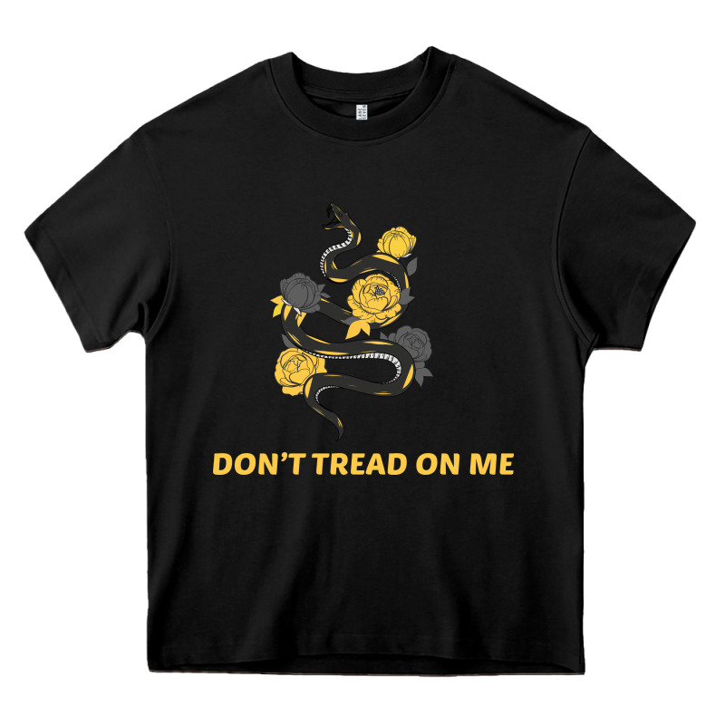 Don't Tread On Me Heavy Core Tee by Bettercallsaul | Teevron