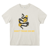 Cream Don't Tread On Me Heavy Core Tee - Bettercallsaul