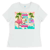 White never take camping advice from me Ladies Tee - TumblerDesignByShophia