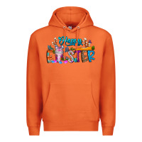 Carrot happy easter coffee Premium Hoodie - CowhideDigitalArt