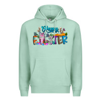 Seafoam happy easter coffee Premium Hoodie - CowhideDigitalArt
