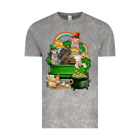 Cloud Rock St. Patrick's Day animal truck Vintage Tee - CowGirlArtShop