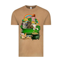 Vintage Camel St. Patrick's Day animal truck Vintage Tee - CowGirlArtShop