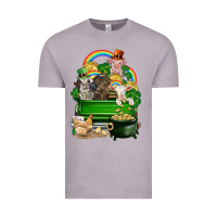 Vintage Zinc St. Patrick's Day animal truck Vintage Tee - CowGirlArtShop