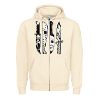 Sandshell scary horror movies halloween Zipper Hoodie - maiPhamDesign