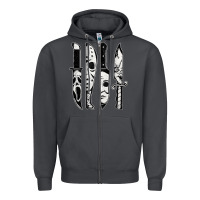 Smoke scary horror movies halloween Zipper Hoodie - maiPhamDesign