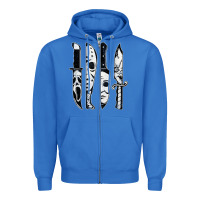 True Royal scary horror movies halloween Zipper Hoodie - maiPhamDesign