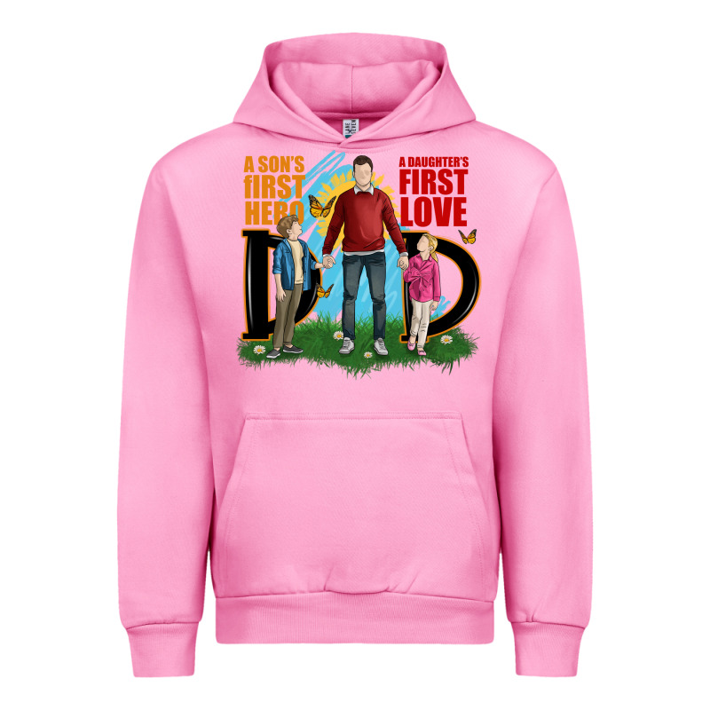 A Sons First Hero A Daughters First Love Urban Hoodie by JahusDesignShop | Teevron