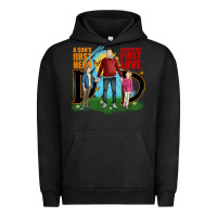 Pigment Black a sons first hero a daughters first love Urban Hoodie - JahusDesignShop