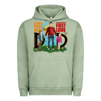 Pigment Oil Green a sons first hero a daughters first love Urban Hoodie - JahusDesignShop